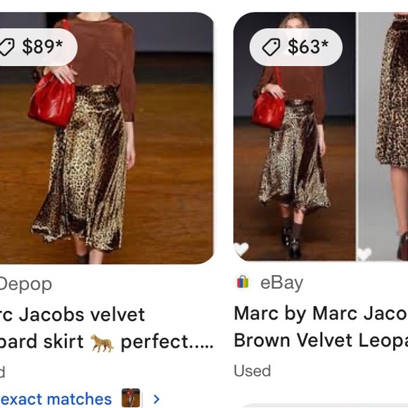 Marc Jacobs leopard print midi skirt - Picture 11 of 13